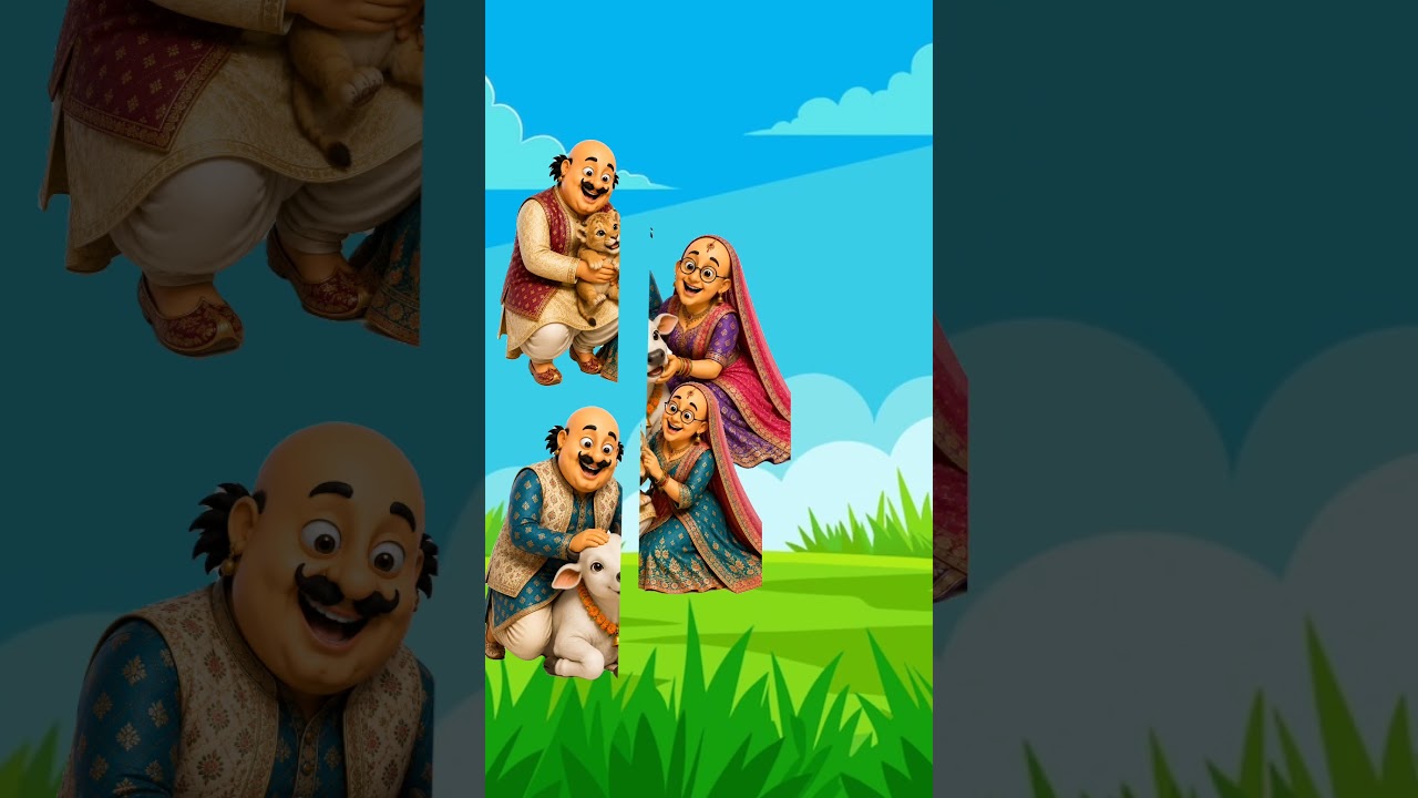 motu Patlu vfx magic toon #shortvideo #funny #motupatlu #vfx #cartoon #animation #31
