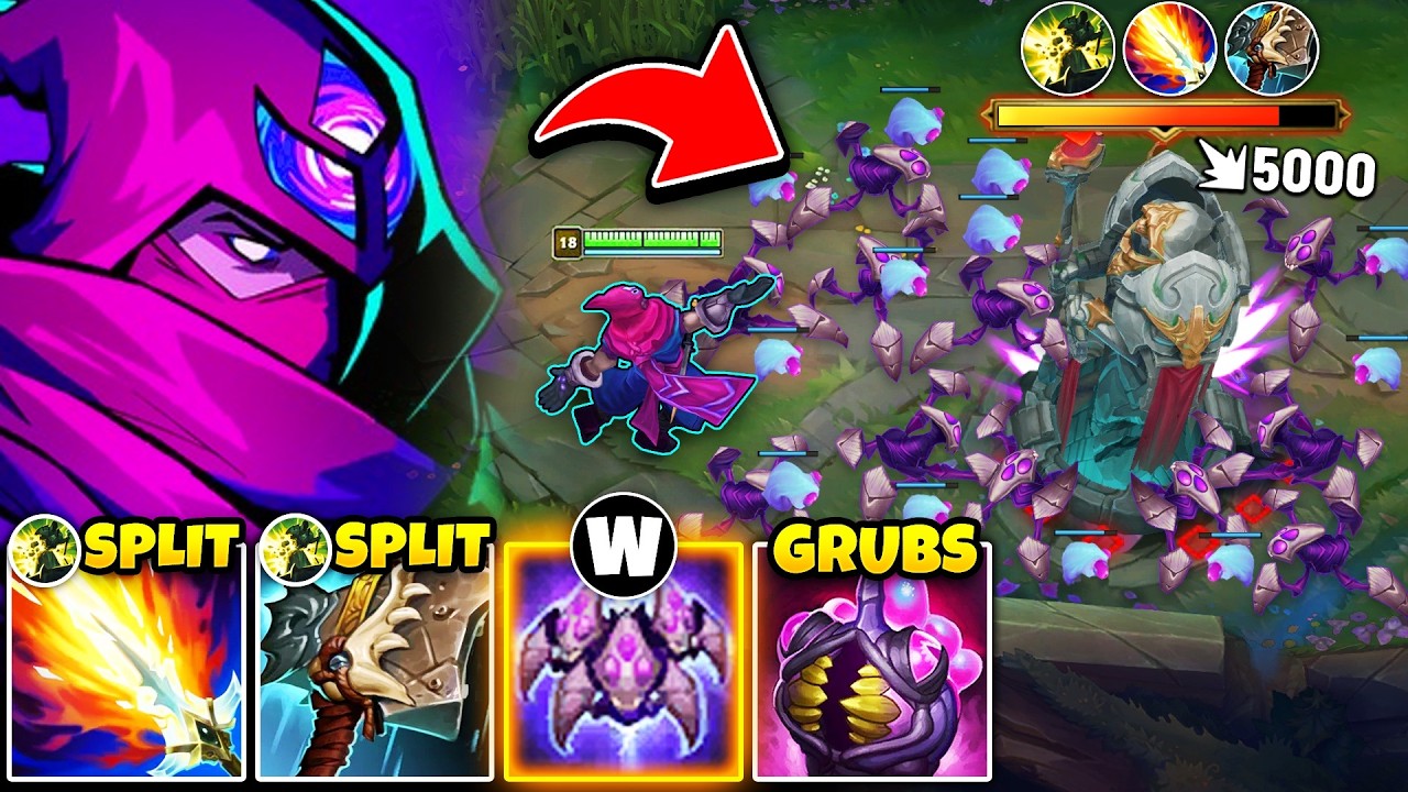 Malzahar but I'm actually the best split pusher in the game (HULLBREAKER + DEMOLISHER)