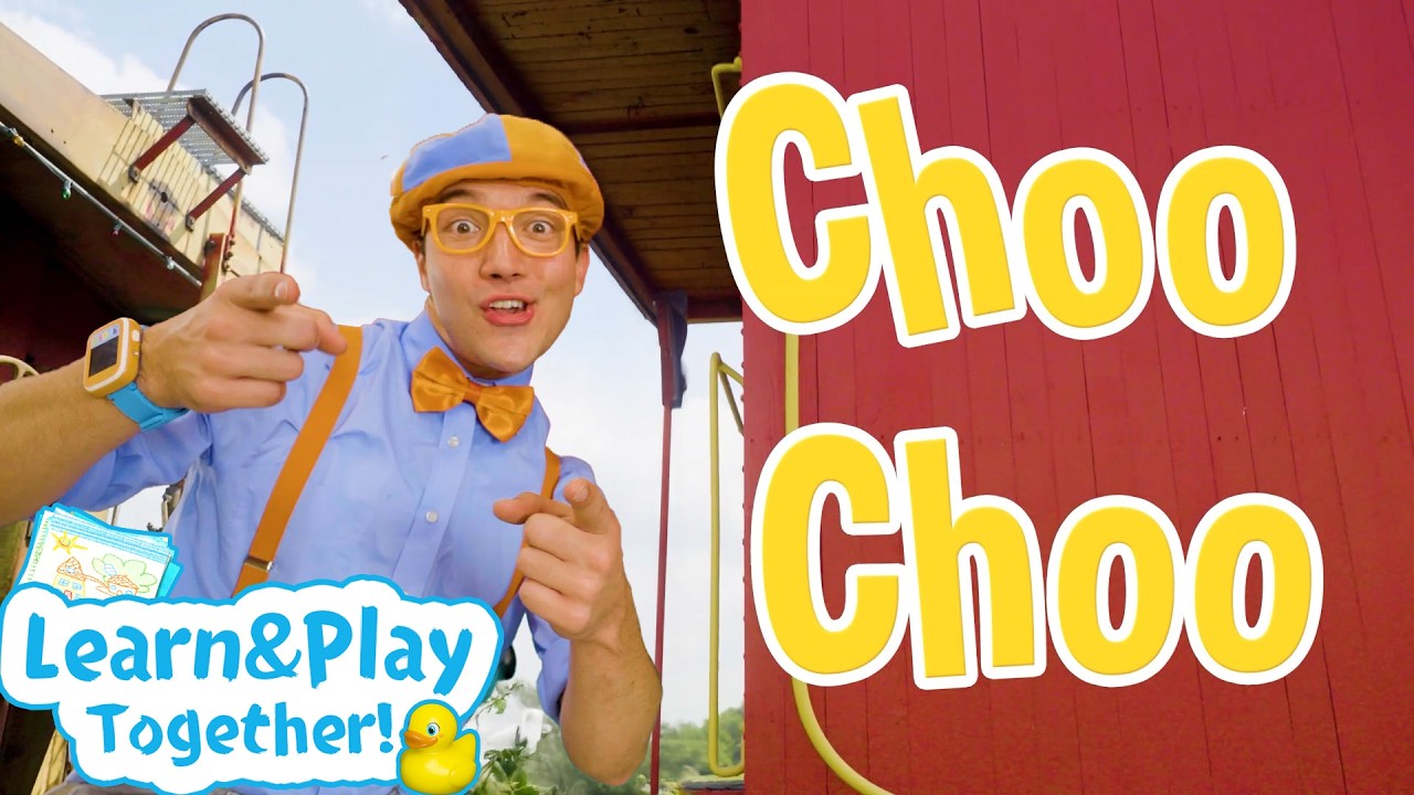 The Train Song |  Blippi 🔍 | Kids Learning Videos! | Exploring and Learning