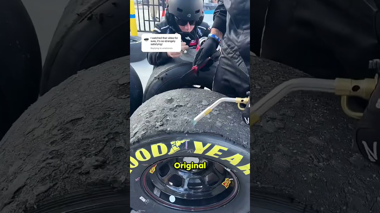 Why you've never seen F1 tires clean before 🏁 #F1 #carfacts #shorts