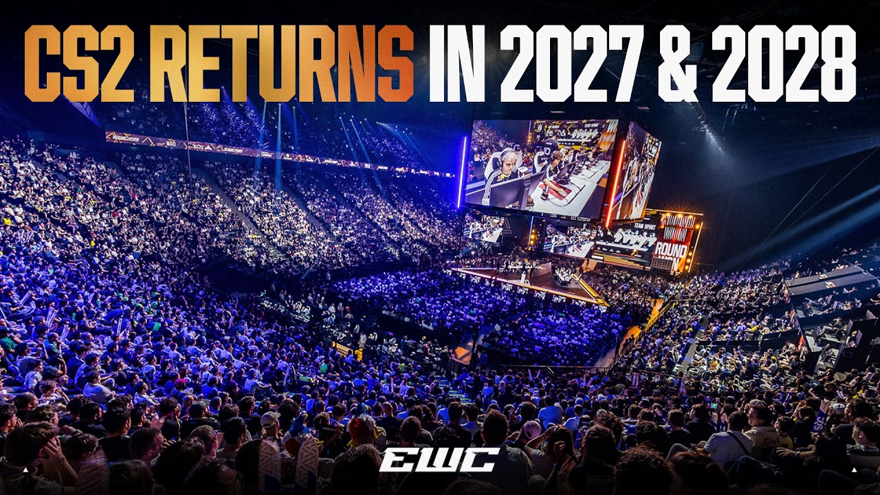 Counter-Strike 2 is BACK at EWC 2027 & 2028!
