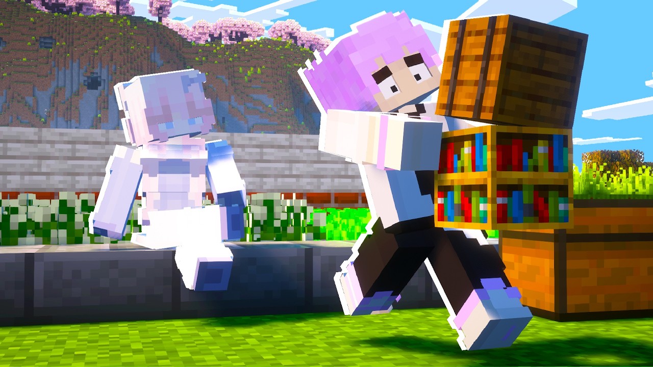10 Tipe Teman Perempuan Jika Bermain Minecraft !!