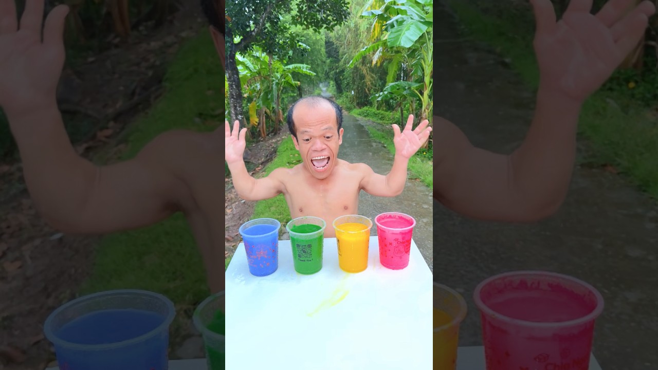 A surprise birthday gift in the rain 🌧️🌈🎂