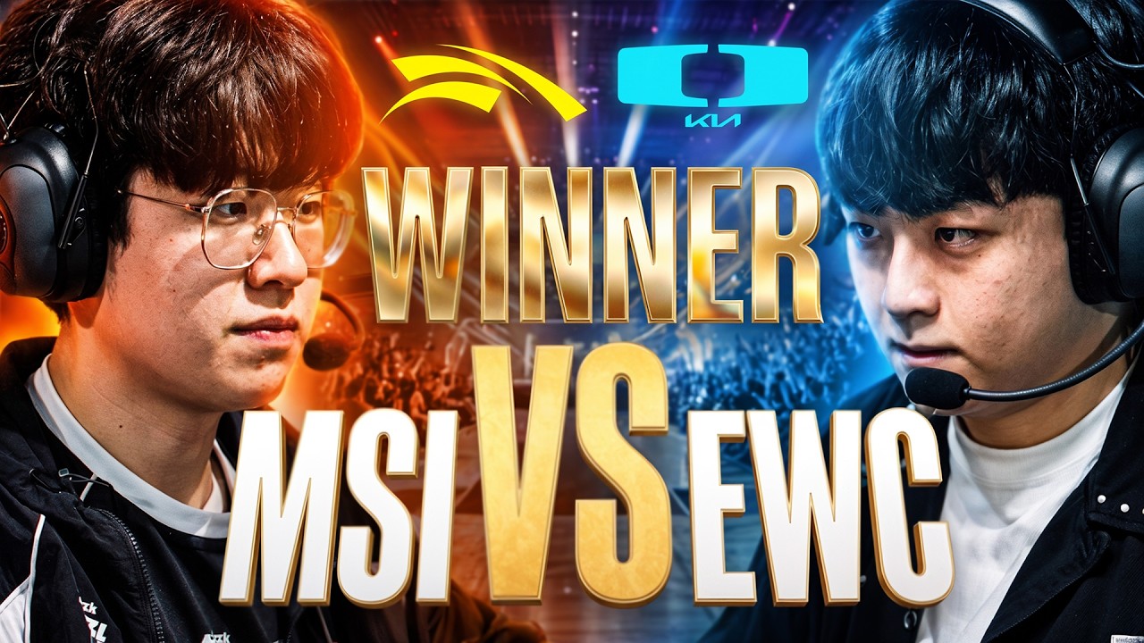 🔥MSI WINNER vs EWC WINNER🔥QUI EST LE PLUS FORT ? (HLE vs DK)