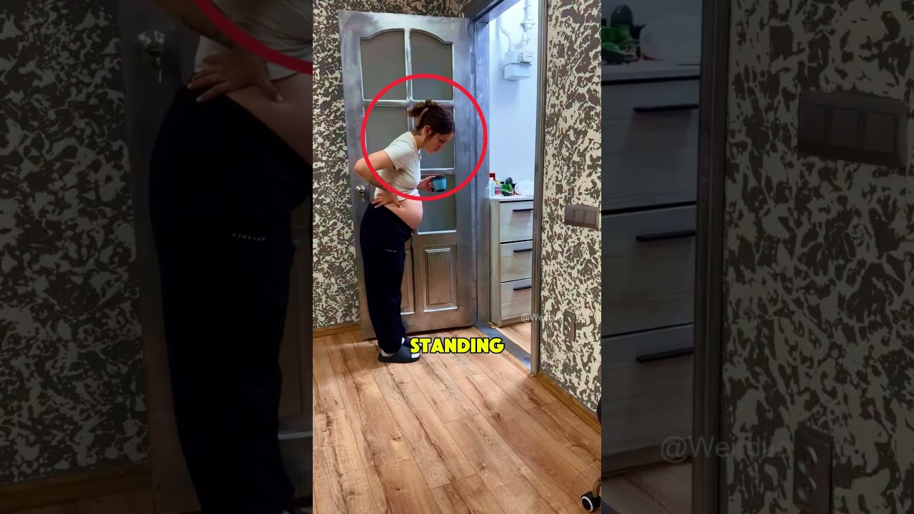 Pregnant wife vs. panicking husband 😂 #pregnancy #couples #comedy