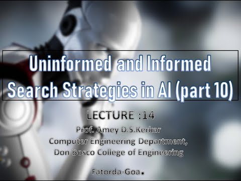 UNIT1 - LECTURE14 -nUNINFORMED AND INFORMED SEARCH STRATEGIES (PART 10)