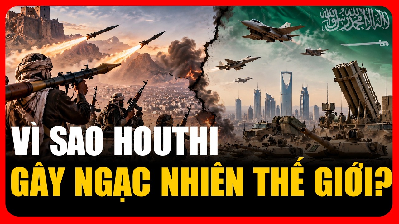 Ân oán Houthi – Saudi: So sánh sức mạnh và lợi thế “đội quân chân đất” | Thuyết minh |  BNC Now