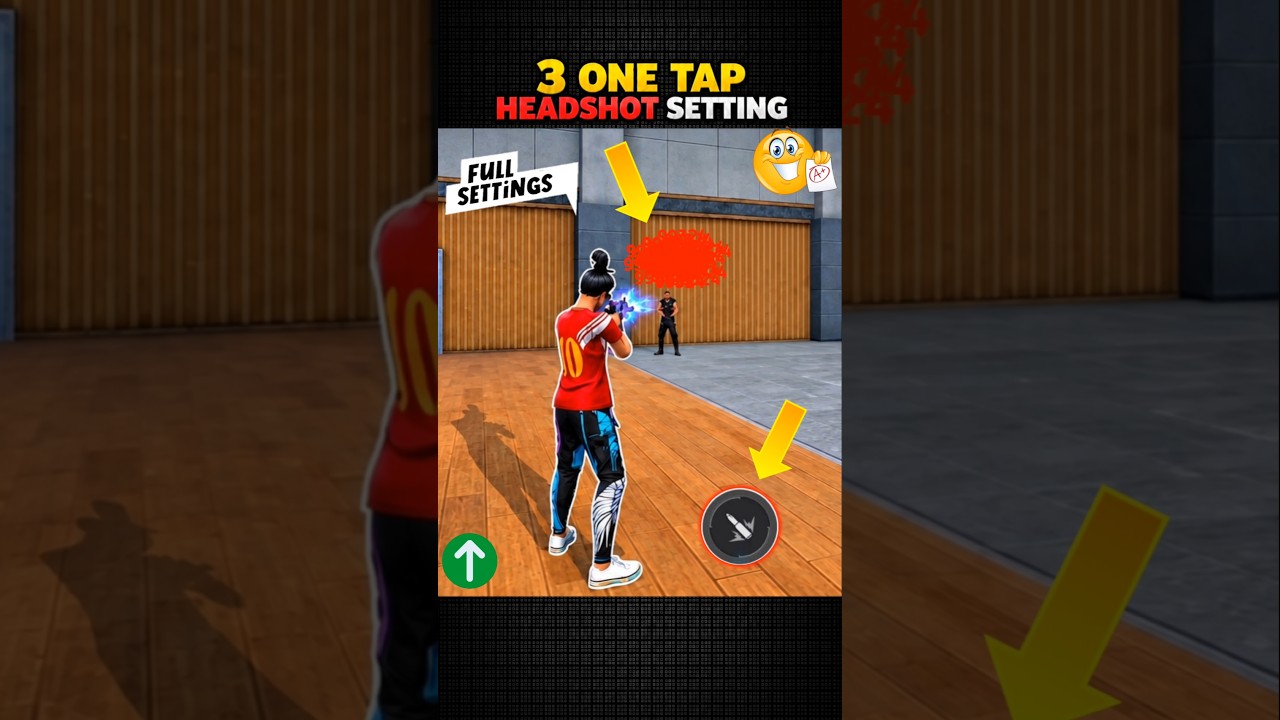 Free Fire One Tap Setting 👽 Free Fire Headshot Setting ⚙️ Best One Tap Headshot Trick