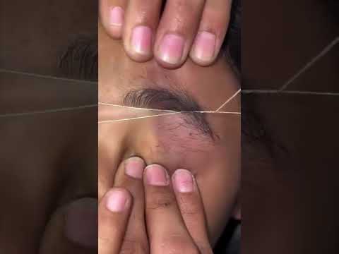 threading tutorial #threading #eyebrowthreadingathome #eyebrowtutorial #viral #viral