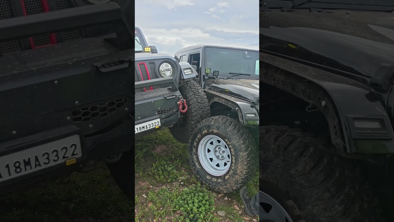 This is Really Stunning 🤯 Incredible Offroading capabilities of Mahindra Thar 🔥