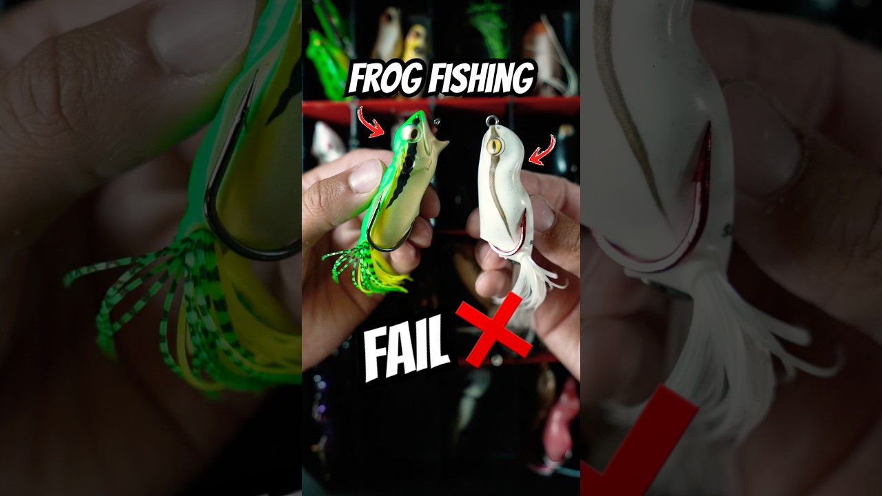 The #1 Frog Fishing MISTAKE ❌🐸