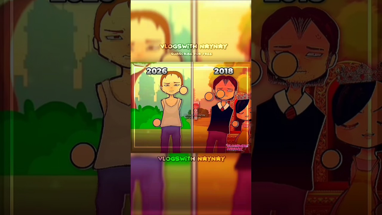 Gacha 2018 VS 2026 ) #idk #short #animation #gacha #poppyplaytime