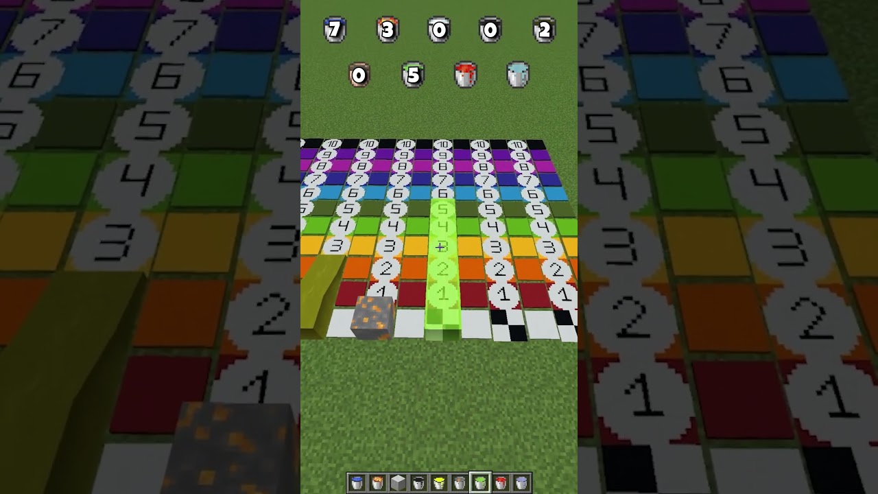 Going In Circles vs Liquid Tilt #shorts #minecraft #meme