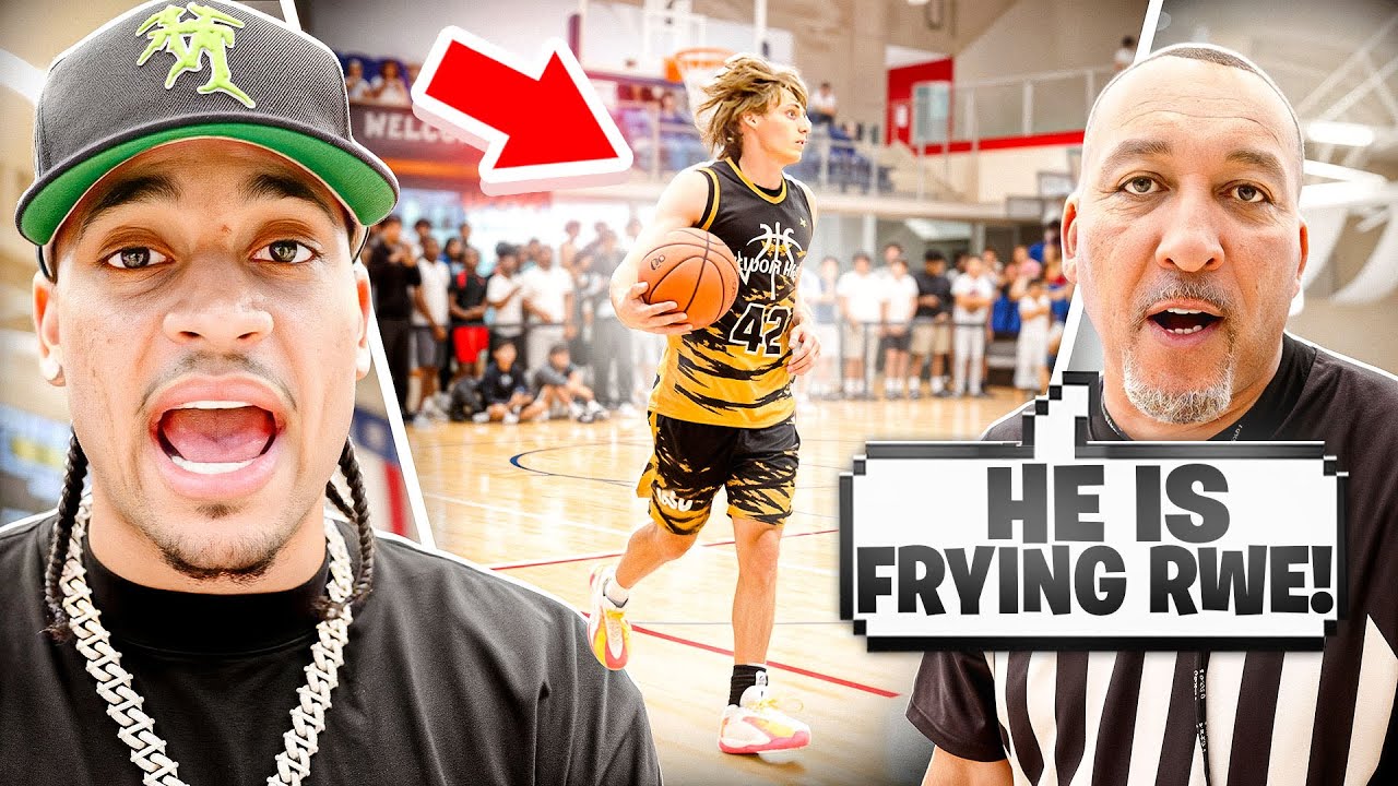 THIS 5’7 WHITE BOY DROPPED 40 POINTS ON MY AAU TEAM..
