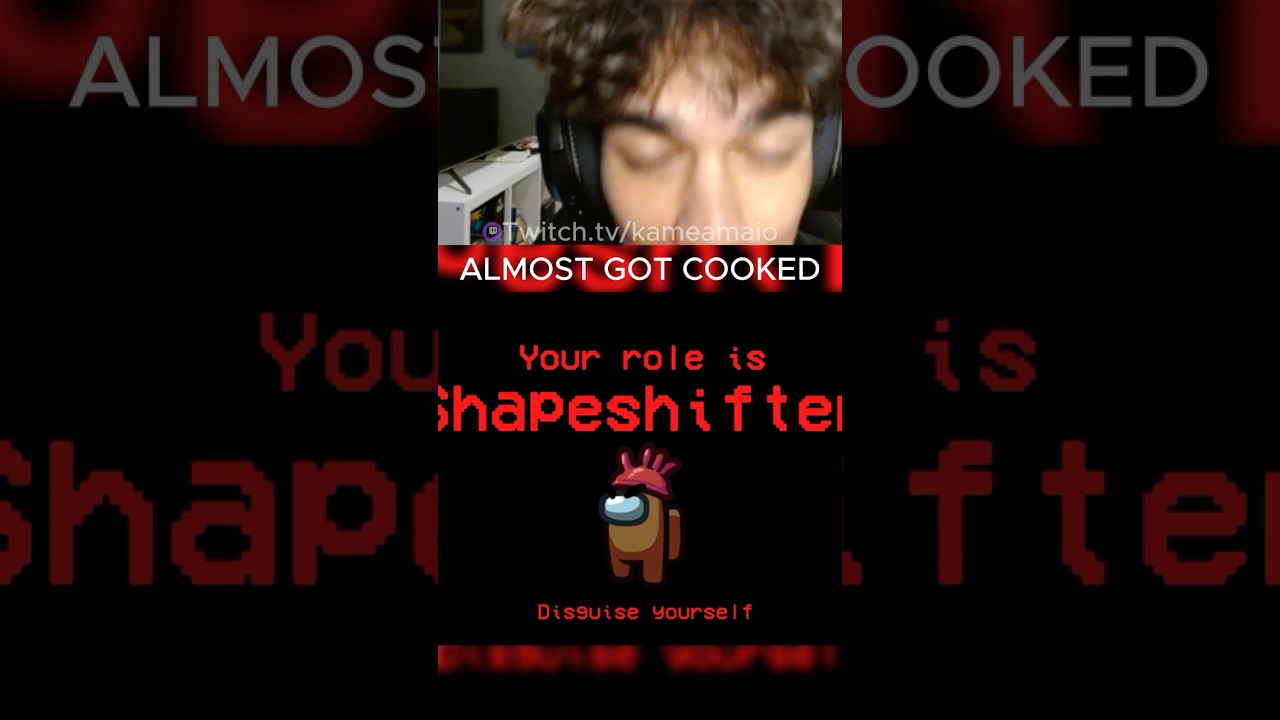 ALMOST GOT COOKED #amongus #youtubeshorts