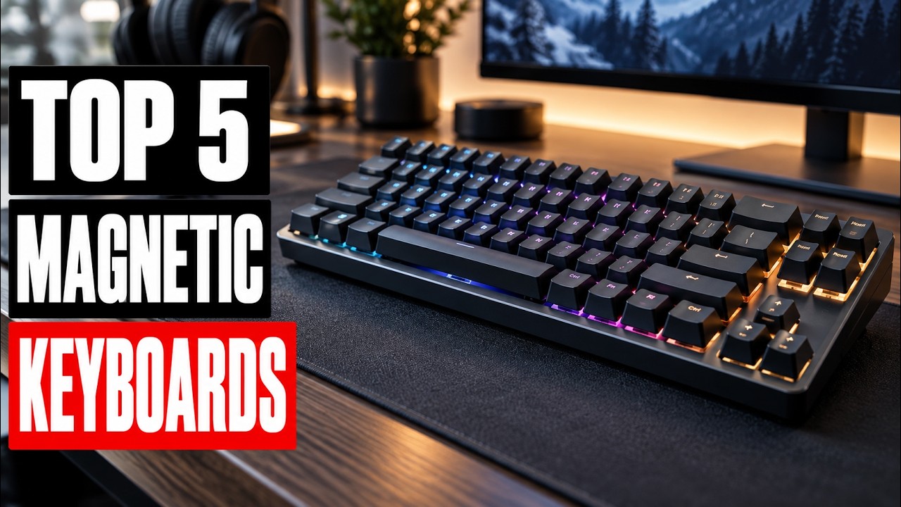 Top 5 Best Magnetic Keyboards in 2026