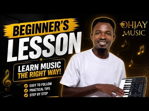 Piano Basics, Music Letters & Finger Numbers (Beginners) 🎹