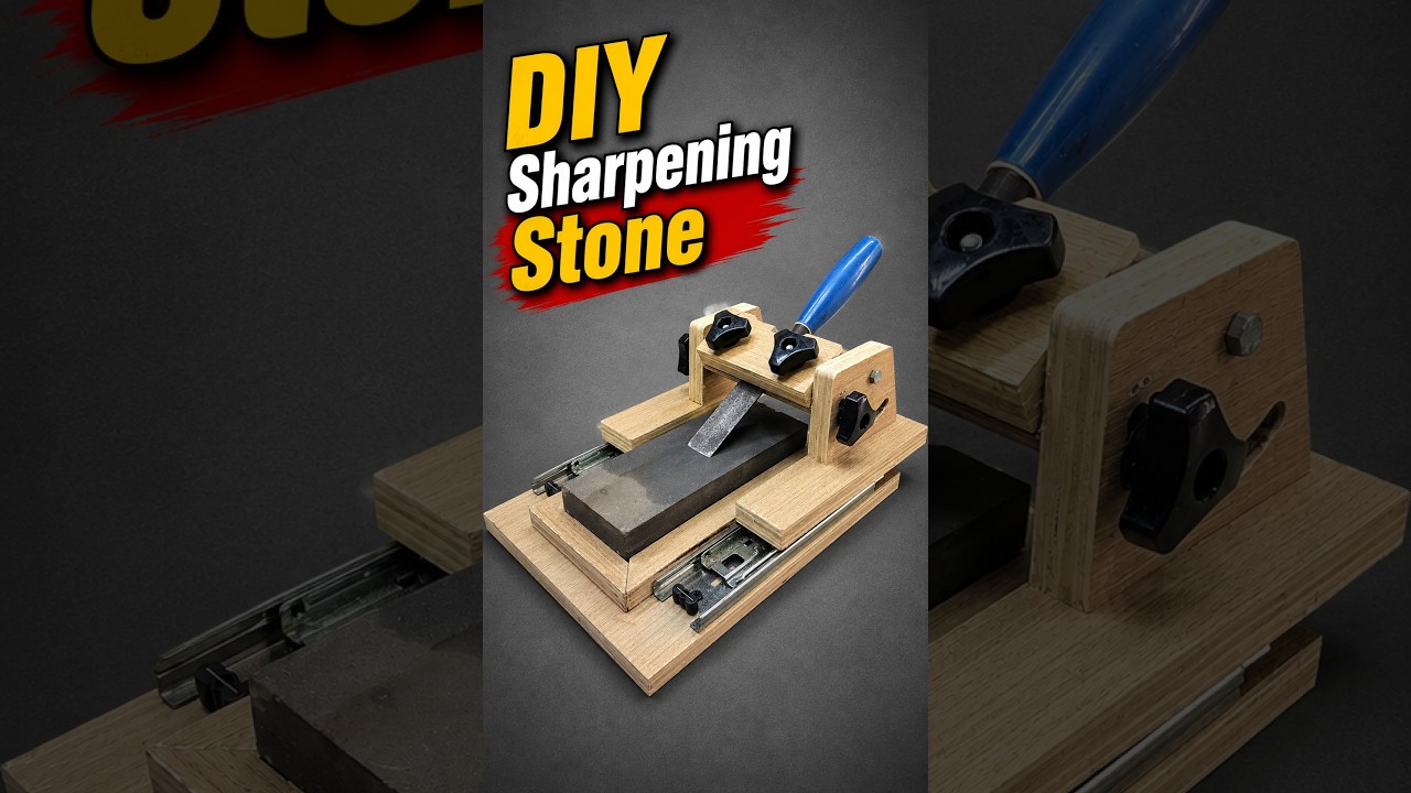 Amazing DIY Sharpening Stone Technique  #tooltips