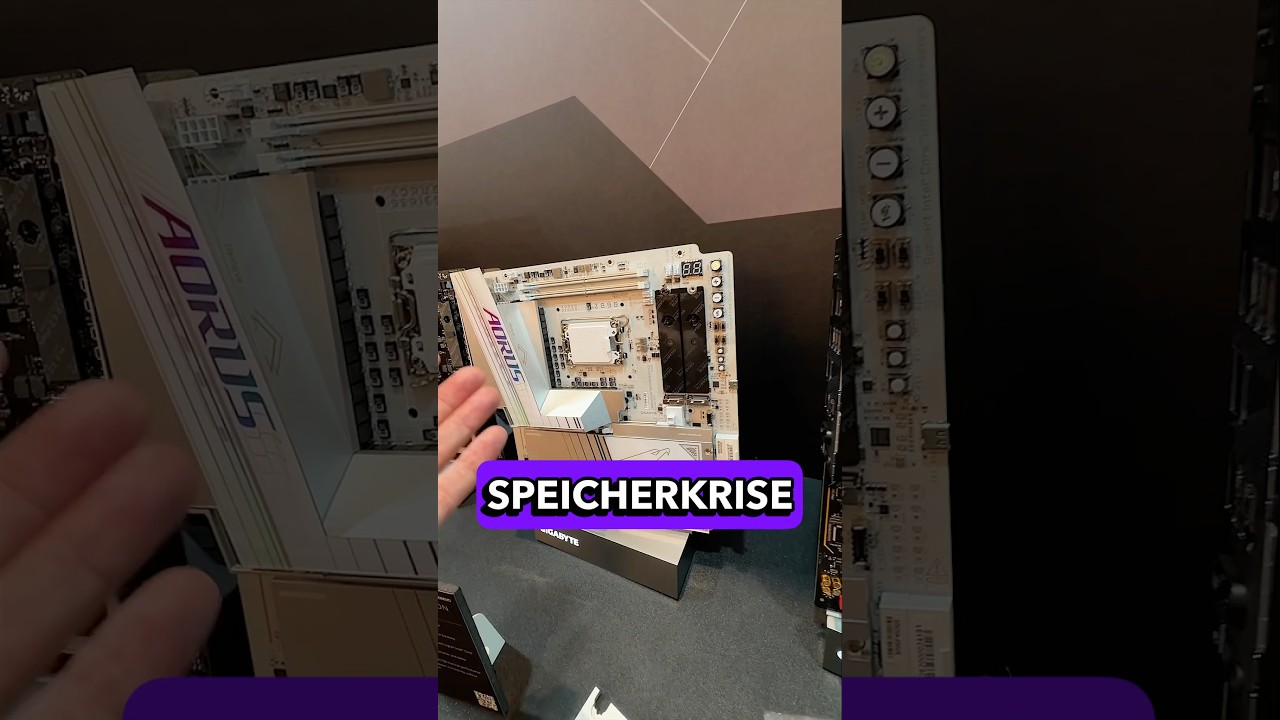 Nur 2 RAM Slots und dafür mehr M.2? Gigabyte eskaliert #computex #gamingpc #pcbuilding