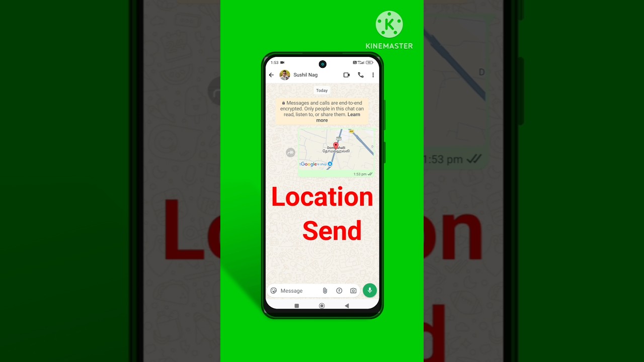 WhatsApp Par Location Kaise Bheje?🌷