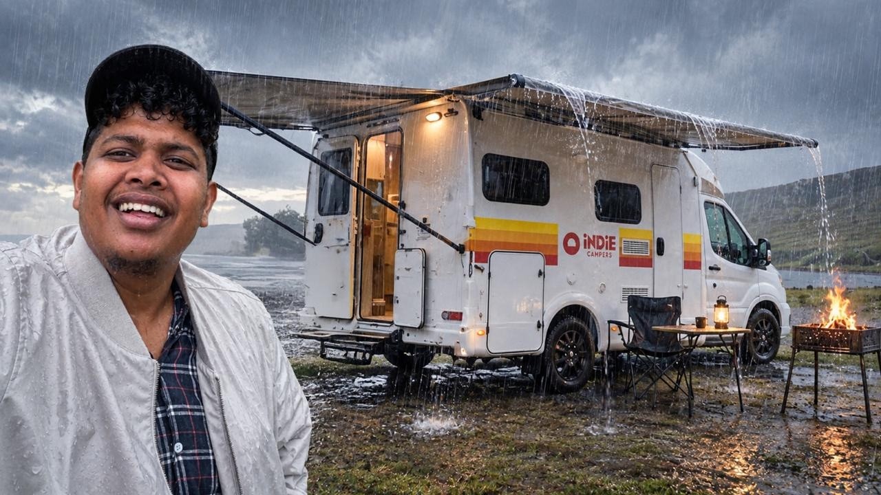 Rain, Fire & Campervan Life! ❤️ - Irfan's View