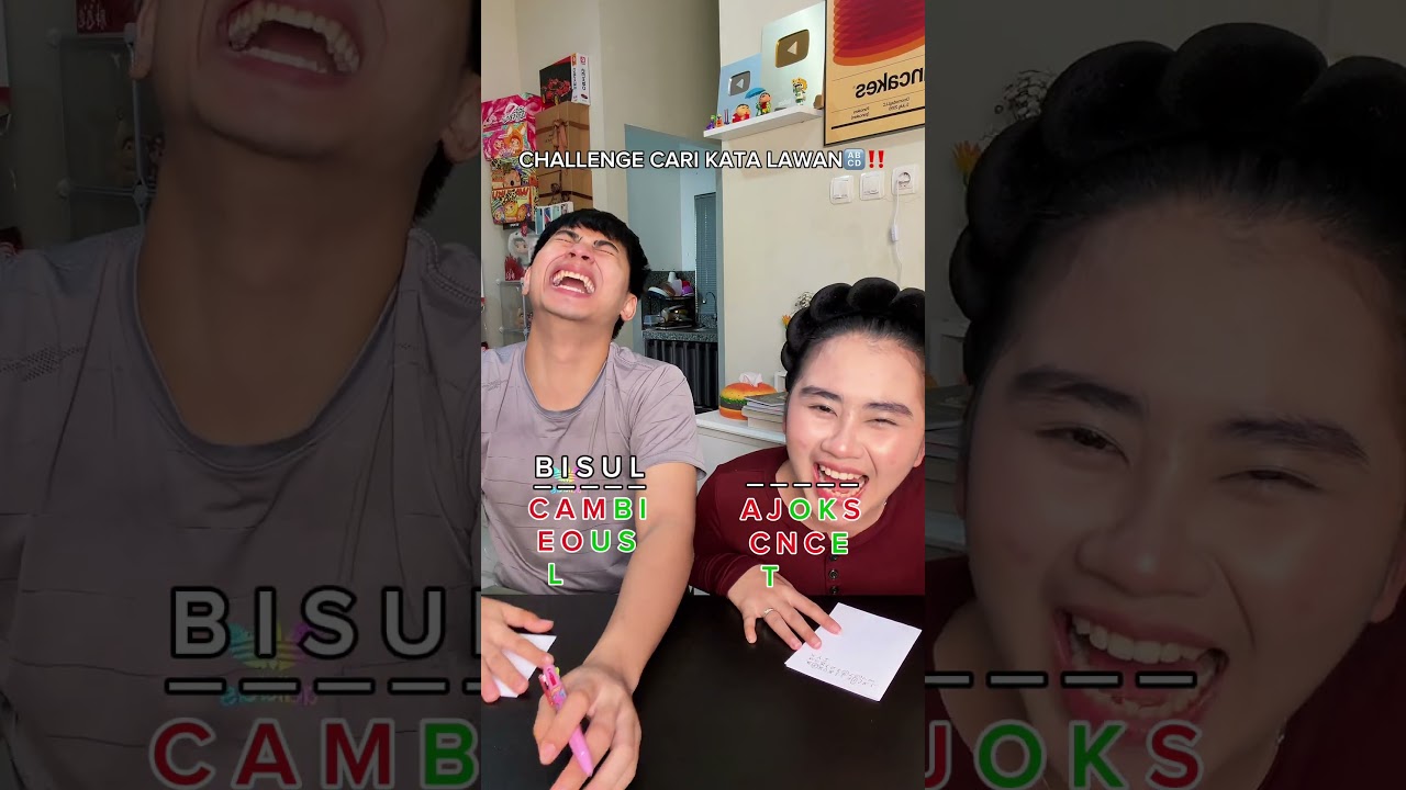 PADAHAL TINGGAL SEBUTIN SEMUA ABJAD😭🤣 #mifftwills #challenge #couplecomedy #relationship #funny