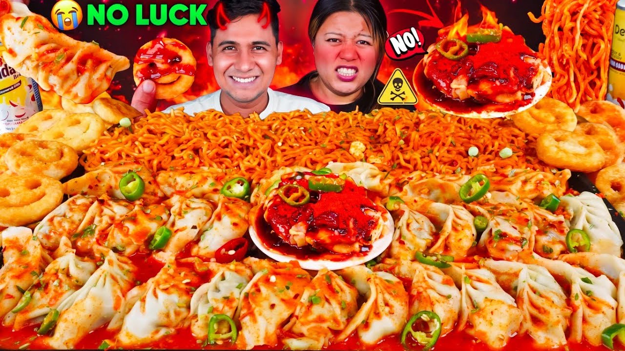 🔥 SPICIEST DICE GAME EVER | LOSER EATS THE WORLD'S SPICIEST FOOD 🌶️ | Husband vs Wife Mukbang
