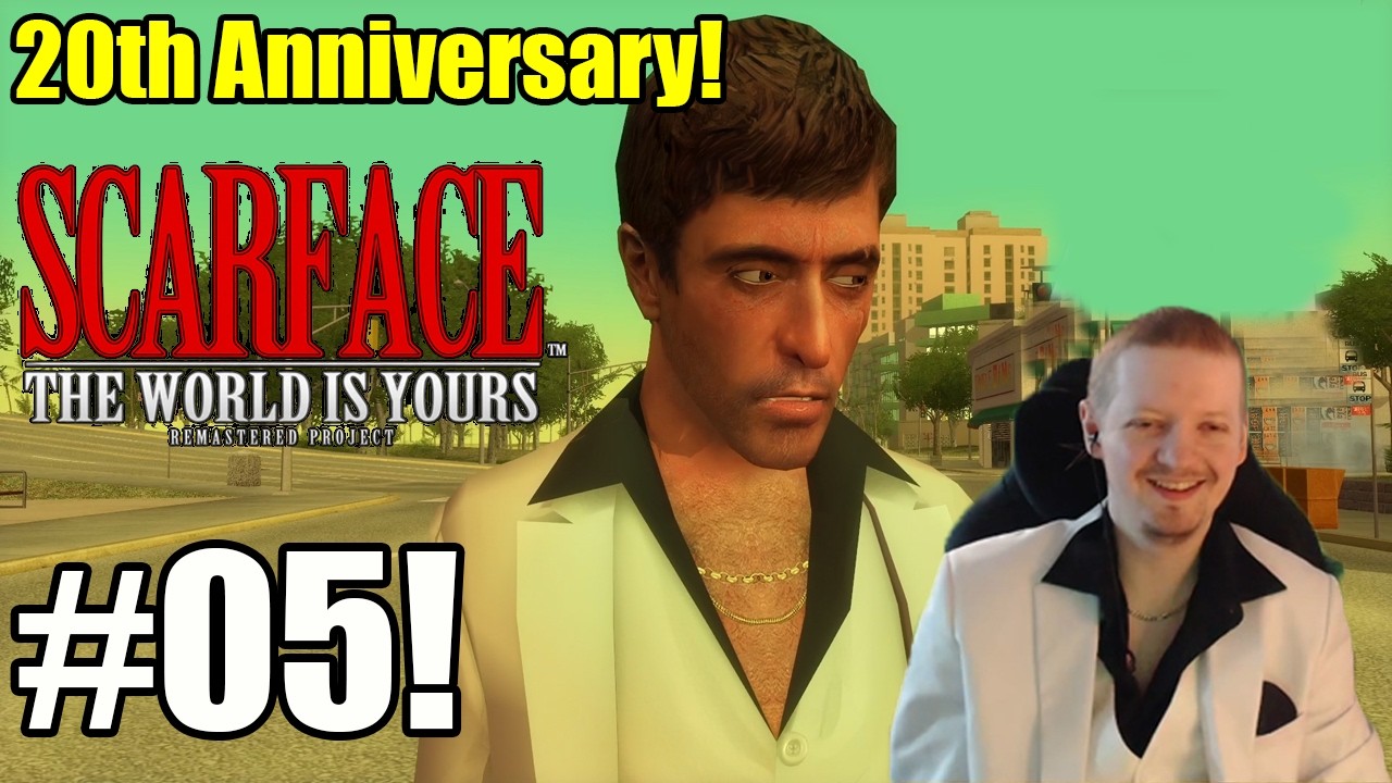 This Is The Funniest Scene In The Game- Scarface Remastered Mod 20th Anniversary Part 5