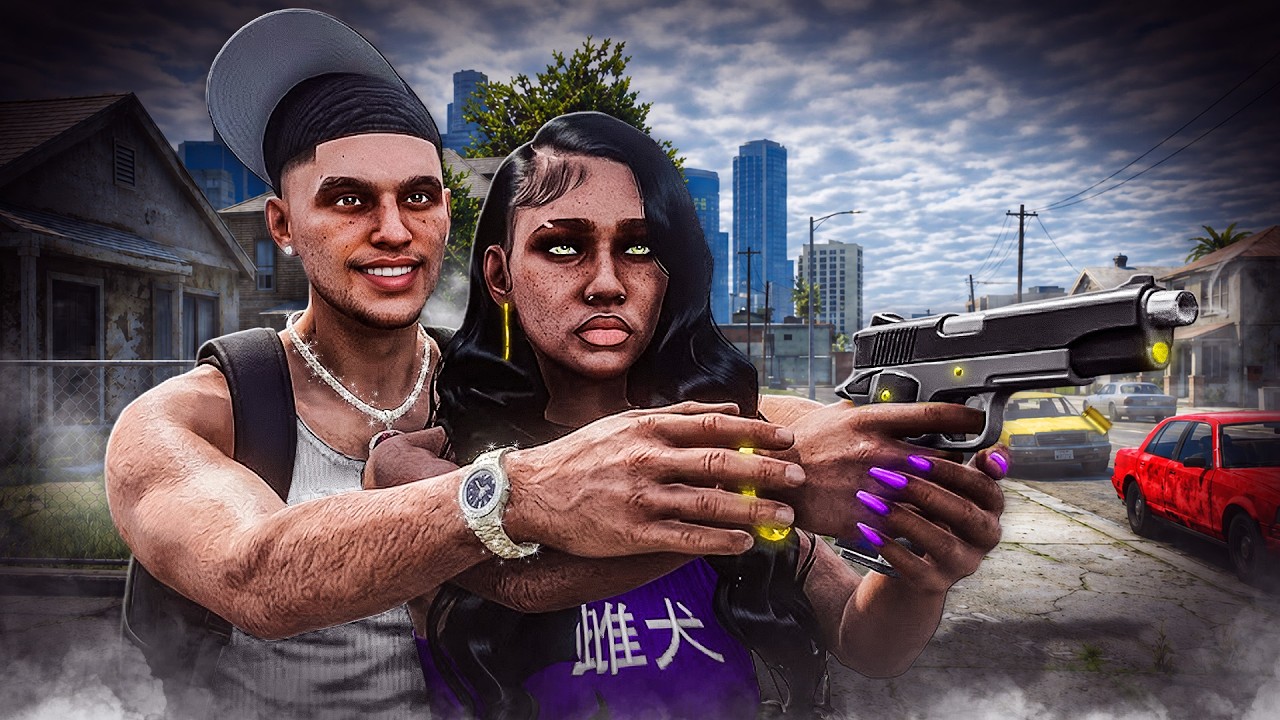 I took my GIRLFRIEND on a DRILL with a AK47 and a SWITCH In GTA 5 RP..