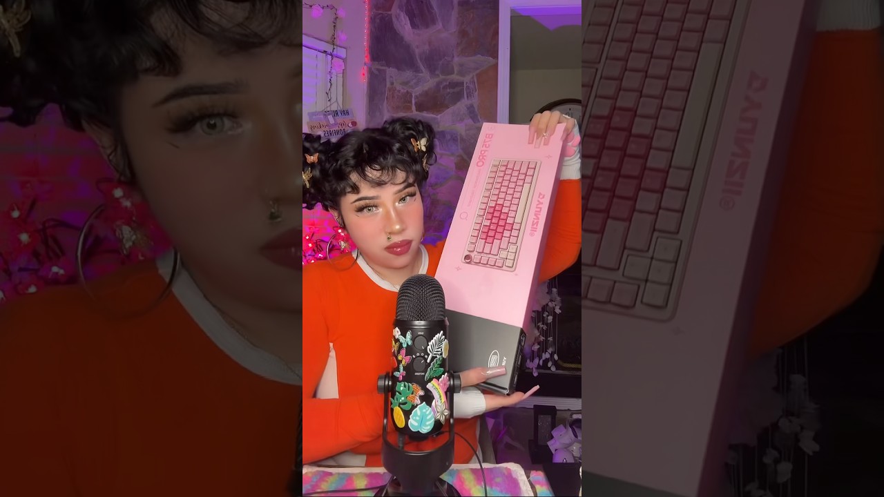 Creany Keyboard EPIL FAIL😫🤦🏻♀️ #asmrtingles #asmr #tingles #shorts