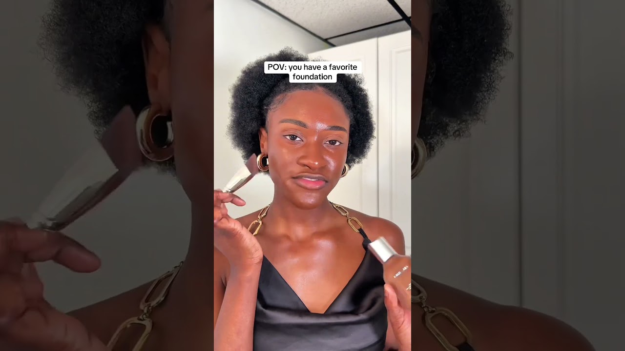 HAUS LABS FDTN is the best #makeup #blackgirlmakeup #beauty #shorts