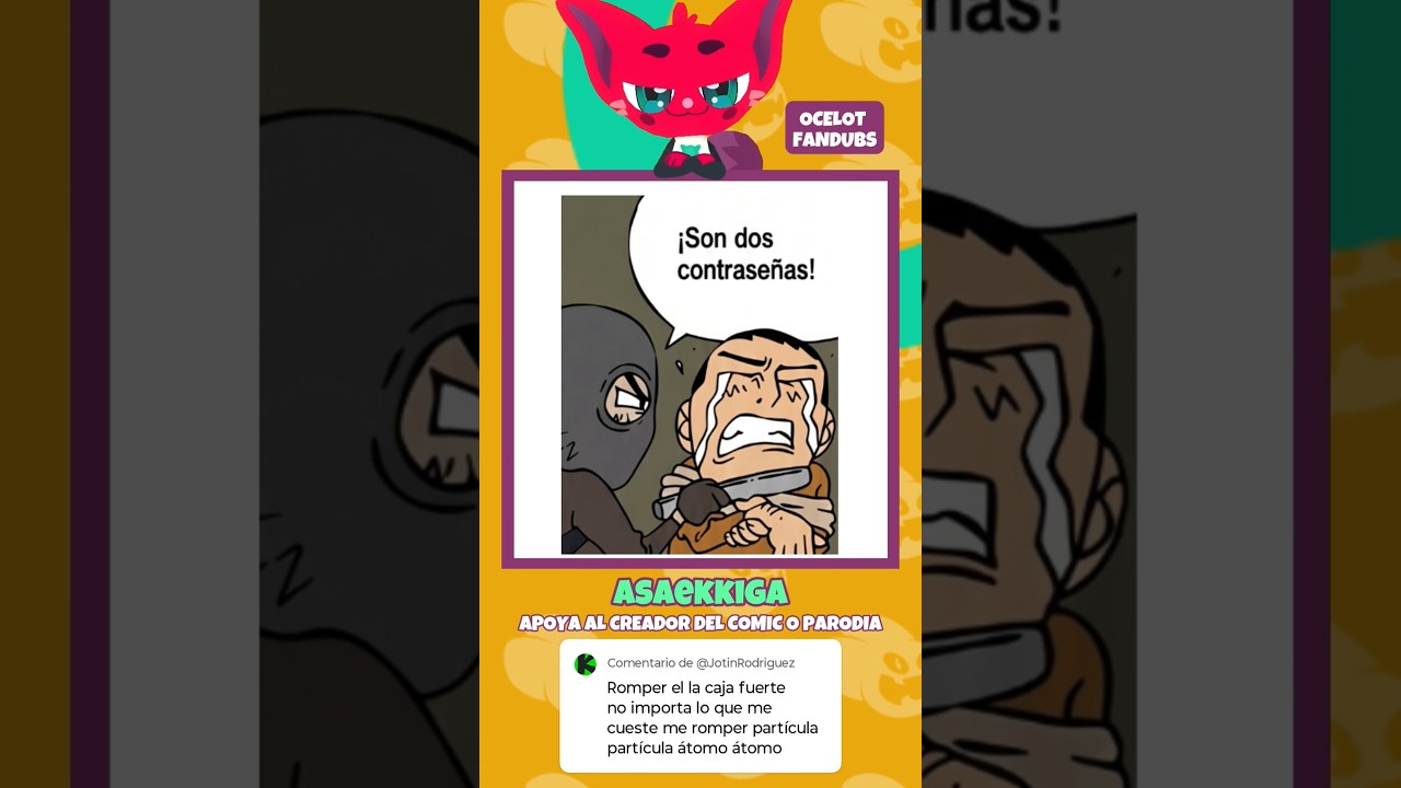 dame la contraseña 🙀 #humor #fandub