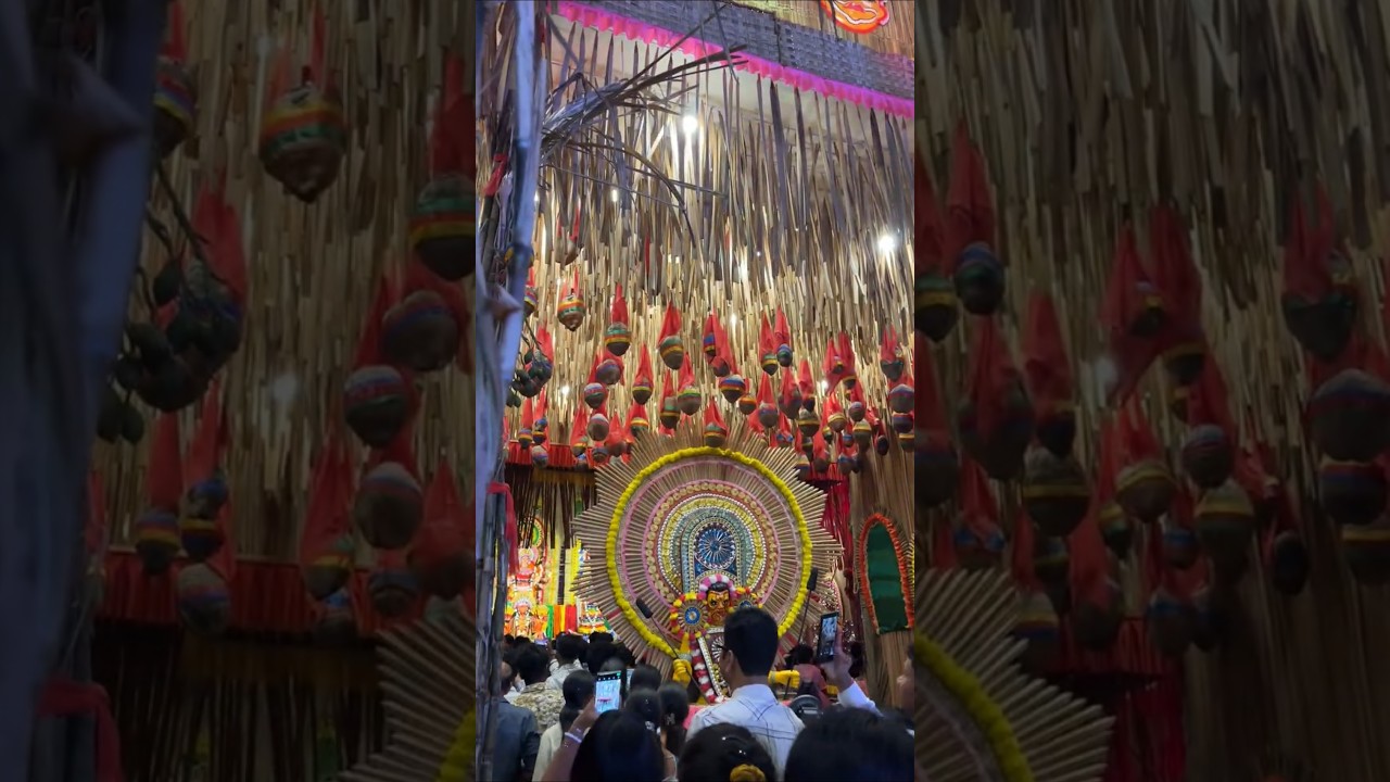 😱Best Durga Puja Pandal #shorts #kantara #durgapuja