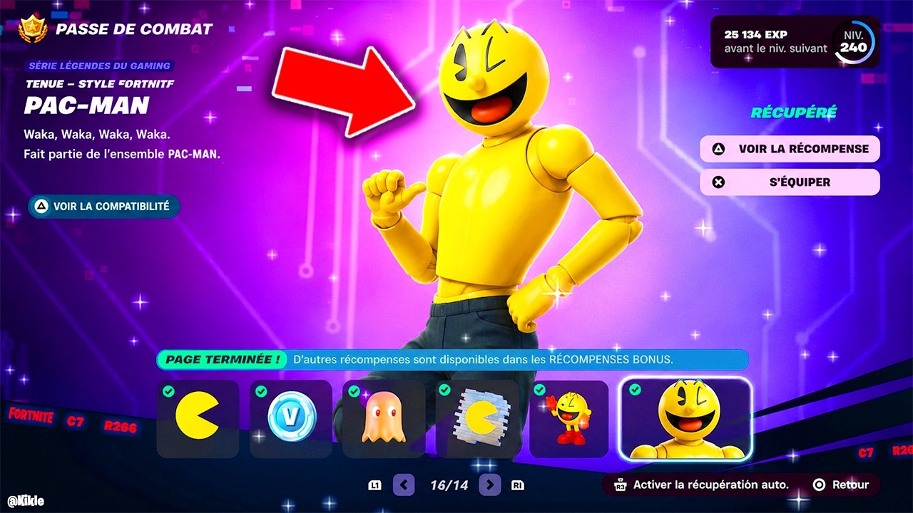 PASSE DE COMBAT Saison 4 Chapitre 7 de Fortnite !! (skins palier 1-100)