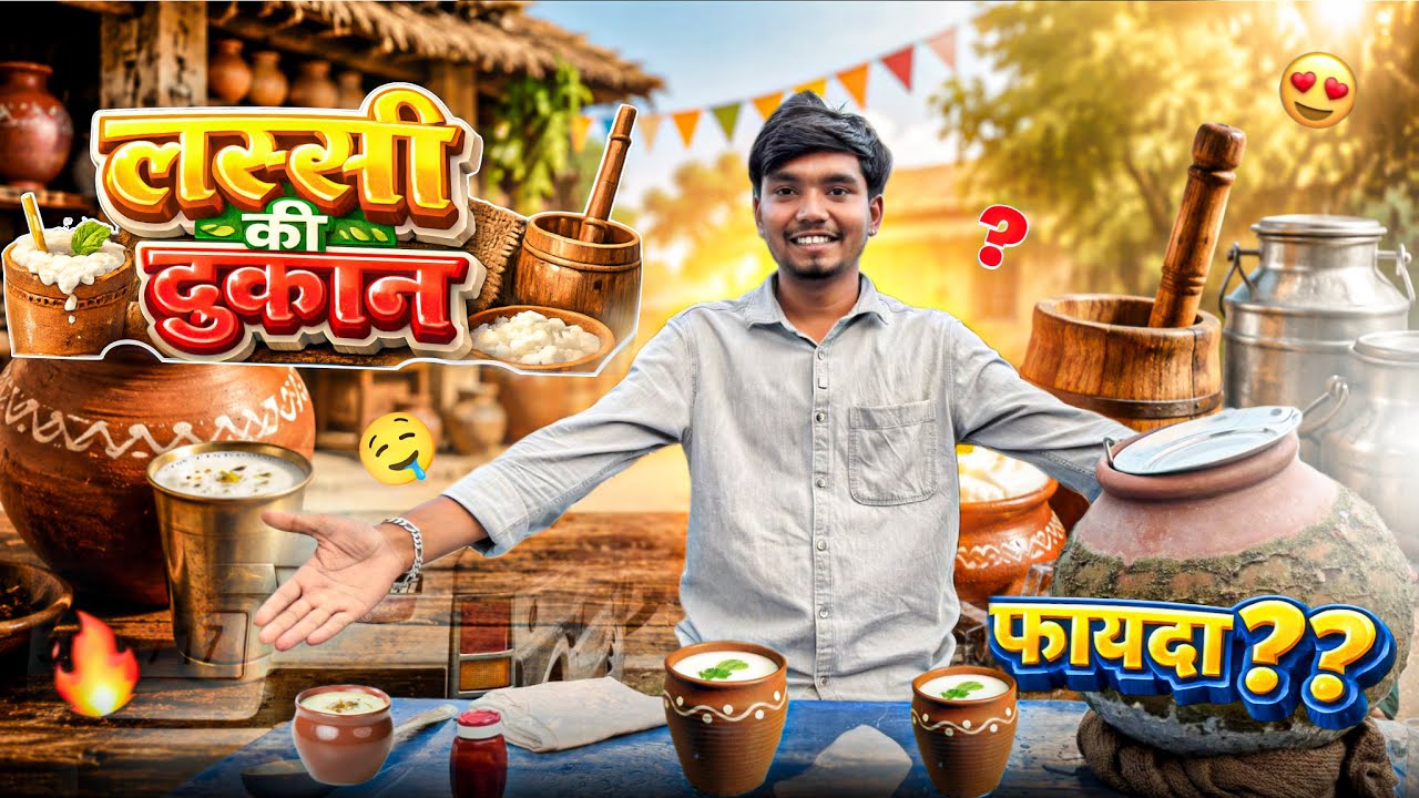 Lassi Ki Dukan #lassikidukan #bajar #fayda #familychannel #lassikidukanmekitnafaydahoga #harsh 