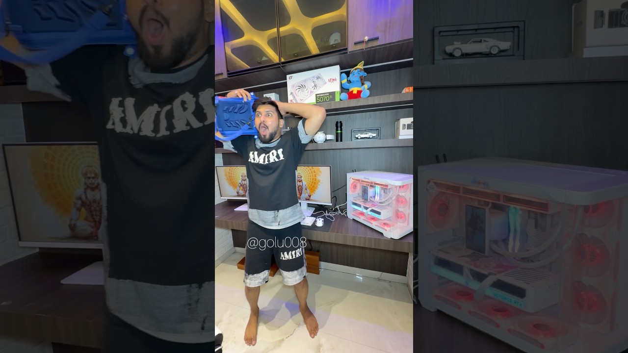 जादुई बैग से निकला gaming pc 🖥️ 🎒 #funny #comedy #youtubeshorts #golu008 #shorts #jadu