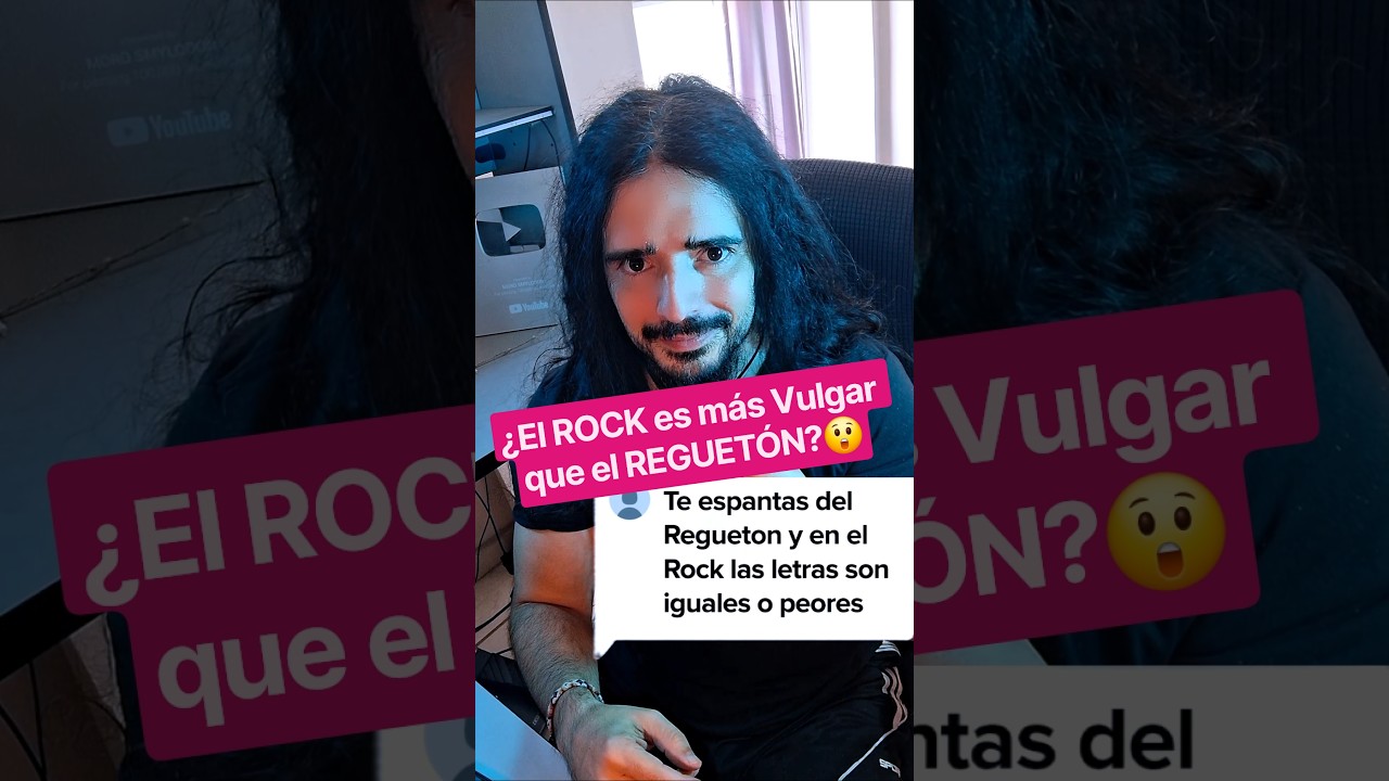 ¿El ROCK es más Vulgar que el REGUETÓN?😲 #morosmylodon #rock #musica