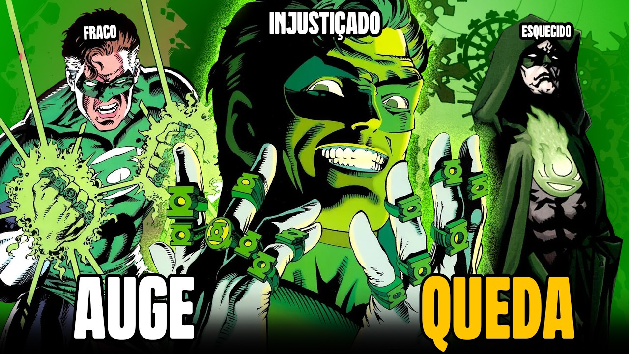 O AUGE e a QUEDA do LANTERNA VERDE HAL JORDAN - De PARALLAX até ESPECTRO