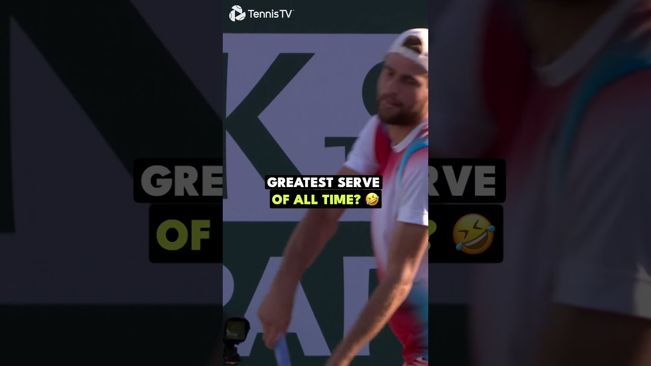 The Greatest Serve Of All-Time? 🤣