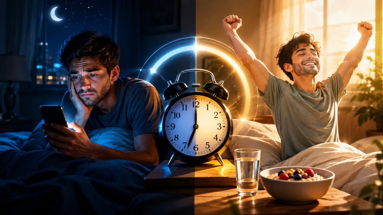 How to Fix Your Sleep Schedule & Reset Your Body Clock | 6 Simple Habits