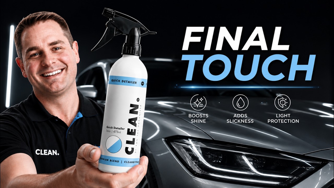 What Is a Quick Detailer? And Why Every Car Needs One