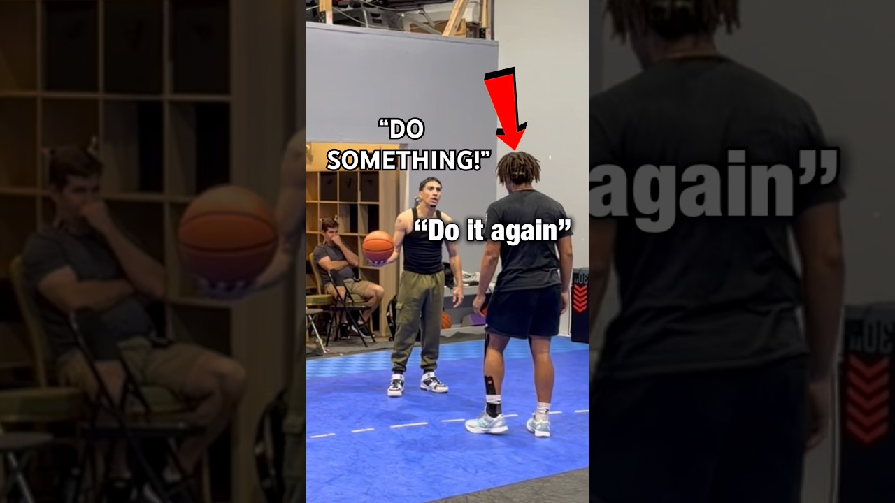 “Do It Again!” ​⁠@GymMenace04 #marthreenez #basketballtrashtalk #trashtalkers #basketball