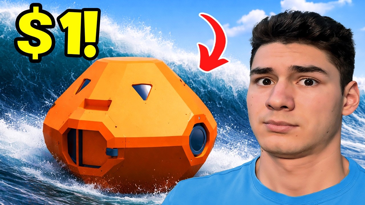 $1 vs $1,000,000 Tsunami Bunker