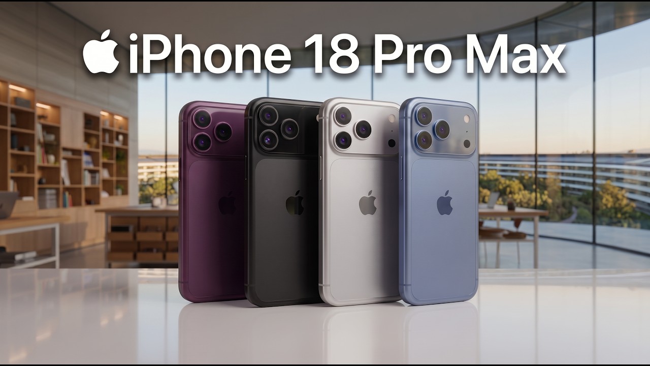 iPhone 18 Pro Max LEAKS: 12 UPGRADES That Are TOO GOOD to Be True!