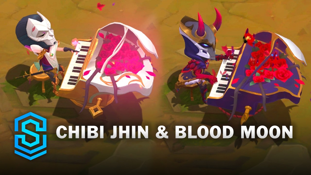 Chibi Jhin & Chibi Blood Moon Jhin | Teamfight Tactics