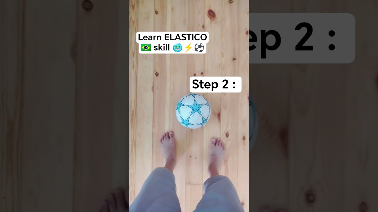 POV: Elastico breakdown for beginners #soccerskills #tutorial #shorts