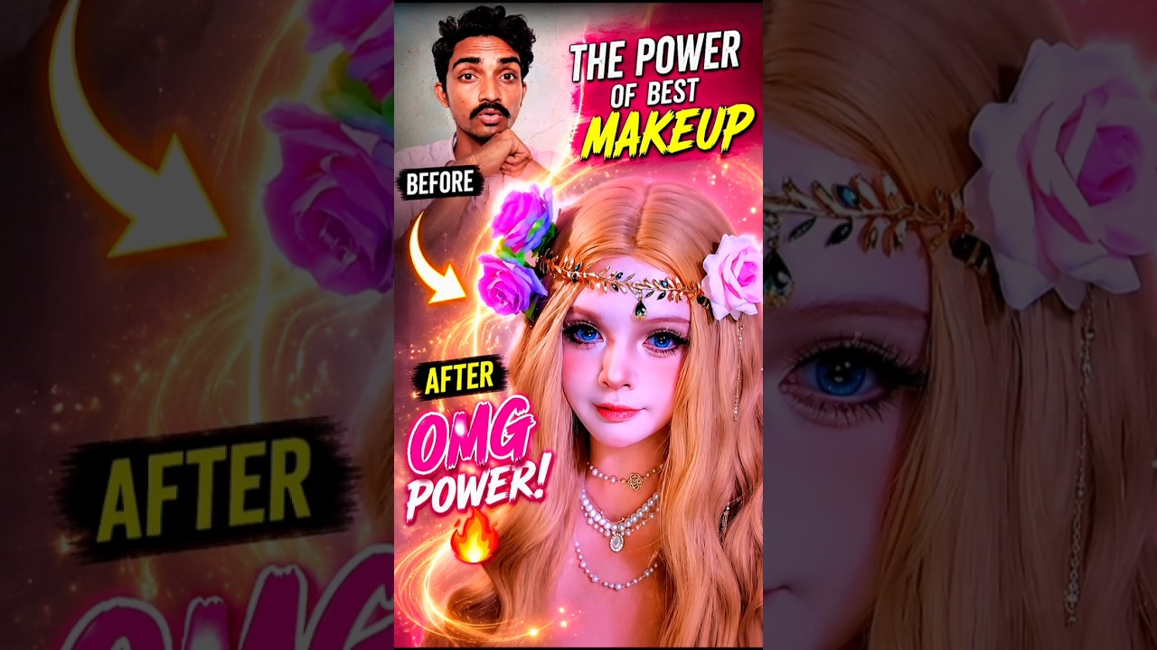 the power of a best makeup 💄 😱 #makeup #shortvideo #makeuptutorial #beauty