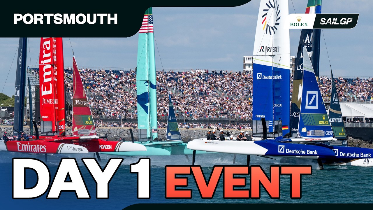 2026 Emirates Great Britain Sail Grand Prix | Portsmouth | Day 1