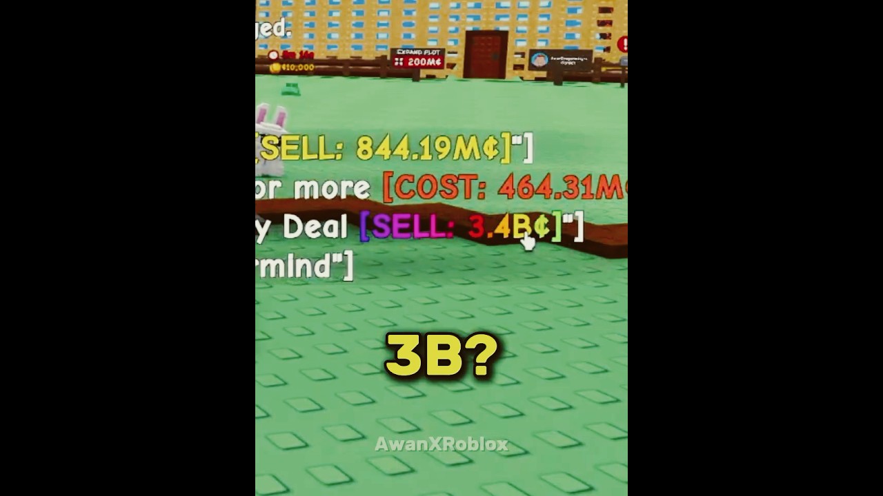 Daily Deal #roblox #growagarden