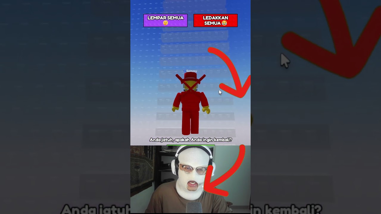 sammy jadi zombie?!! #roblox